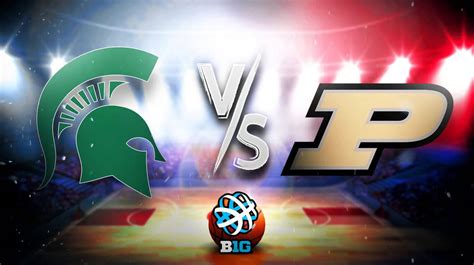 Michigan State at Purdue odds, picks and predictions.
